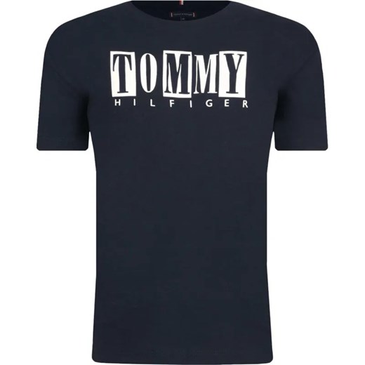 Tommy Hilfiger T-shirt | Regular Fit ze sklepu Gomez Fashion Store w kategorii T-shirty chłopięce - zdjęcie 184516933