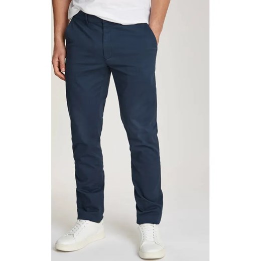 Calvin Klein Spodnie chino MODERN TWILL | Slim Fit ze sklepu Gomez Fashion Store w kategorii Spodnie męskie - zdjęcie 184516941