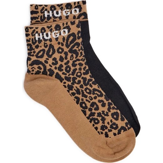 Hugo Bodywear Skarpety 2-pack LEO ze sklepu Gomez Fashion Store w kategorii Skarpetki damskie - zdjęcie 184516974