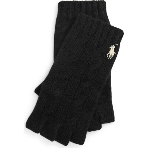 POLO RALPH LAUREN Wełniane rękawiczki | z dodatkiem kaszmiru ze sklepu Gomez Fashion Store w kategorii Rękawiczki damskie - zdjęcie 184517044