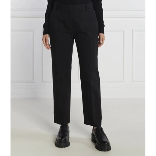 Tommy Hilfiger Spodnie chino | Straight fit ze sklepu Gomez Fashion Store w kategorii Spodnie damskie - zdjęcie 184517063