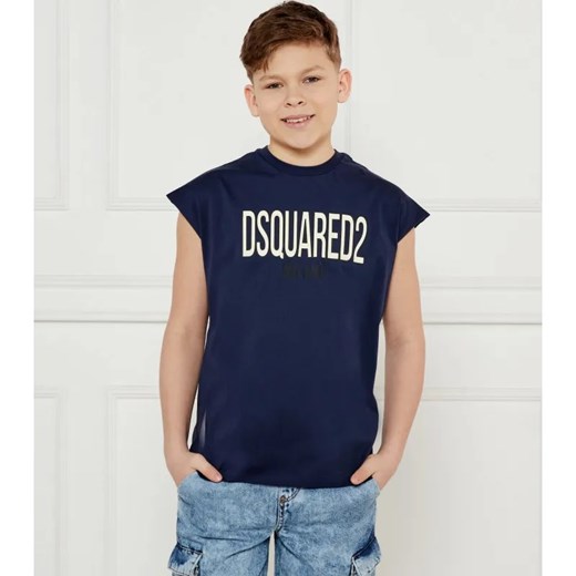 Dsquared2 T-shirt | Relaxed fit ze sklepu Gomez Fashion Store w kategorii Bluzki dziewczęce - zdjęcie 184517111
