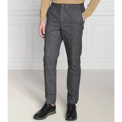 Michael Kors Spodnie FLANNEL GLEN | Regular Fit ze sklepu Gomez Fashion Store w kategorii Spodnie męskie - zdjęcie 184517120