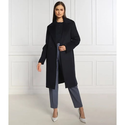 Tommy Hilfiger Płaszcz | z dodatkiem wełny ze sklepu Gomez Fashion Store w kategorii Płaszcze damskie - zdjęcie 184517130