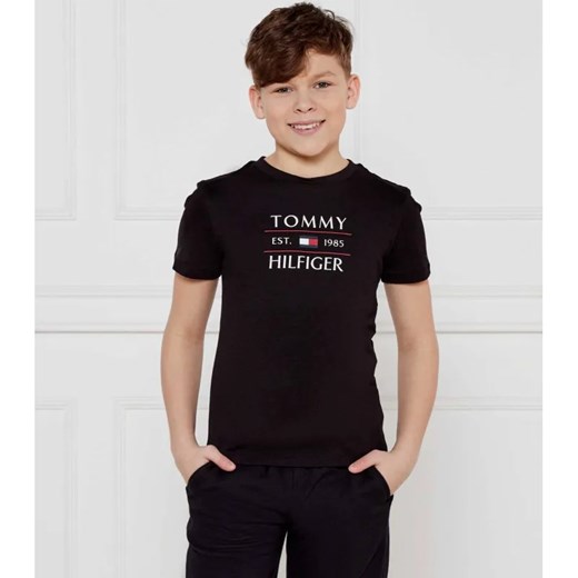Tommy Hilfiger T-shirt | Regular Fit ze sklepu Gomez Fashion Store w kategorii T-shirty chłopięce - zdjęcie 184517242