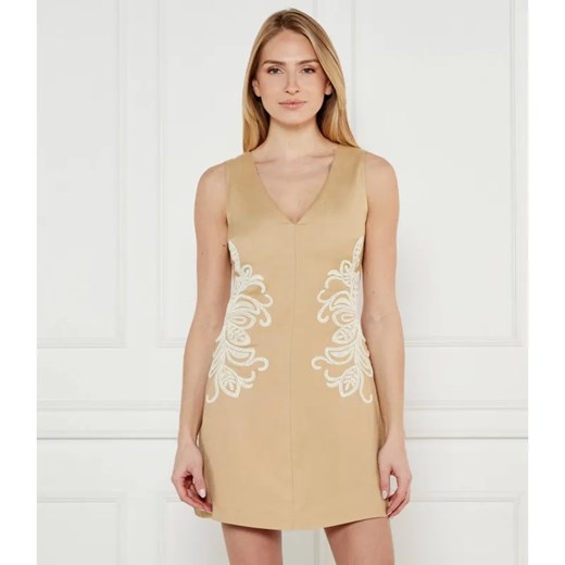 Twinset U&B Lniana sukienka ze sklepu Gomez Fashion Store w kategorii Sukienki - zdjęcie 184517243