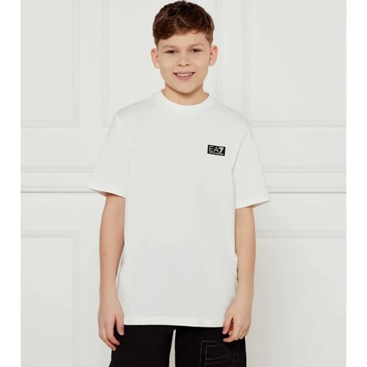 EA7 T-shirt | Regular Fit ze sklepu Gomez Fashion Store w kategorii T-shirty chłopięce - zdjęcie 184517253