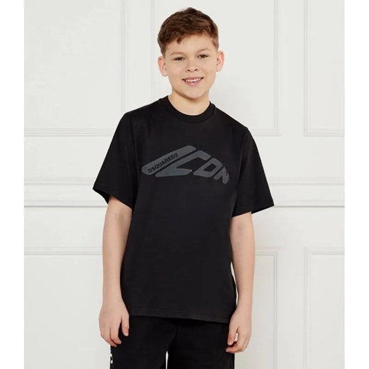 Dsquared2 T-shirt | Loose fit ze sklepu Gomez Fashion Store w kategorii Bluzki dziewczęce - zdjęcie 184517302