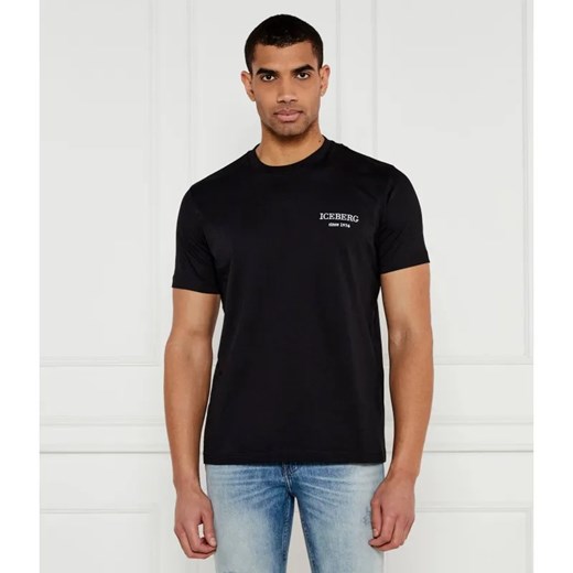 Iceberg T-shirt | Regular Fit ze sklepu Gomez Fashion Store w kategorii T-shirty męskie - zdjęcie 184517321