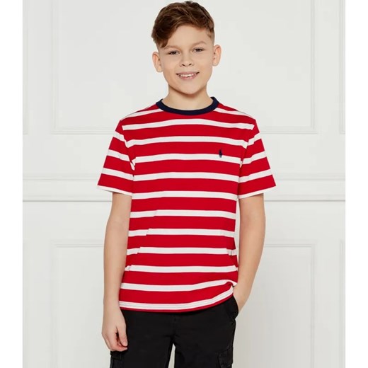 POLO RALPH LAUREN T-shirt | Regular Fit ze sklepu Gomez Fashion Store w kategorii T-shirty chłopięce - zdjęcie 184517322
