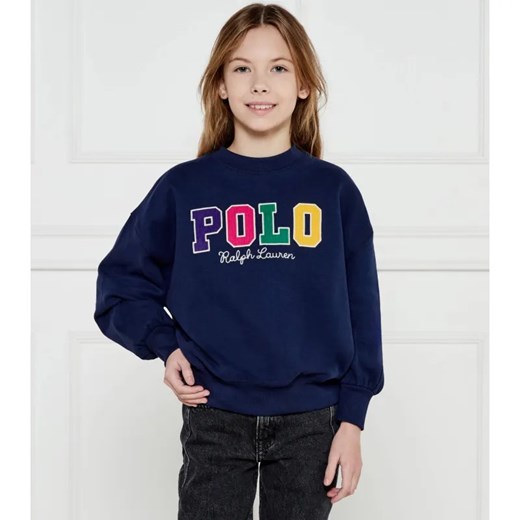 POLO RALPH LAUREN Bluza | Relaxed fit ze sklepu Gomez Fashion Store w kategorii Bluzy dziewczęce - zdjęcie 184517353
