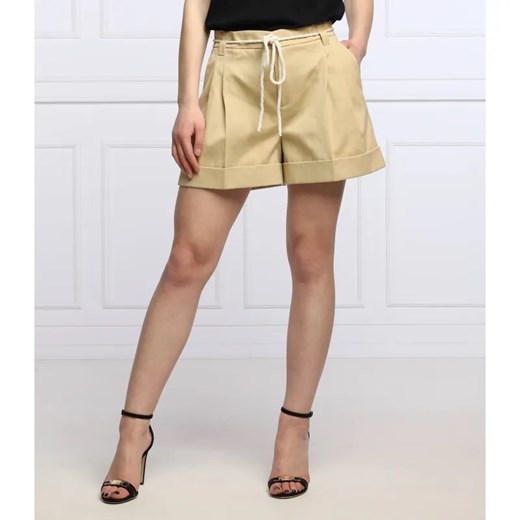 TWINSET Szorty | Relaxed fit | z dodatkiem lnu ze sklepu Gomez Fashion Store w kategorii Szorty - zdjęcie 184517374
