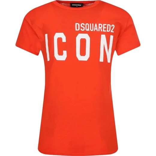Dsquared2 T-shirt | Regular Fit ze sklepu Gomez Fashion Store w kategorii Bluzki dziewczęce - zdjęcie 184517381