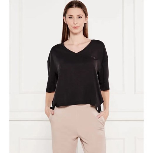 BOSS BLACK T-shirt CP Stripe | Relaxed fit ze sklepu Gomez Fashion Store w kategorii Bluzki damskie - zdjęcie 184517461
