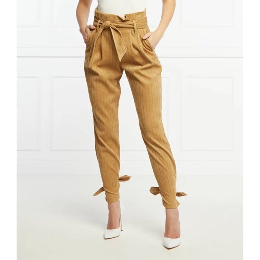 Silvian Heach Spodnie LINDOM | carrot fit | high waist ze sklepu Gomez Fashion Store w kategorii Spodnie damskie - zdjęcie 184517490