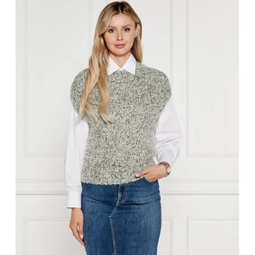 Marc Cain Sweter | Loose fit | z dodatkiem wełny ze sklepu Gomez Fashion Store w kategorii Swetry damskie - zdjęcie 184517534
