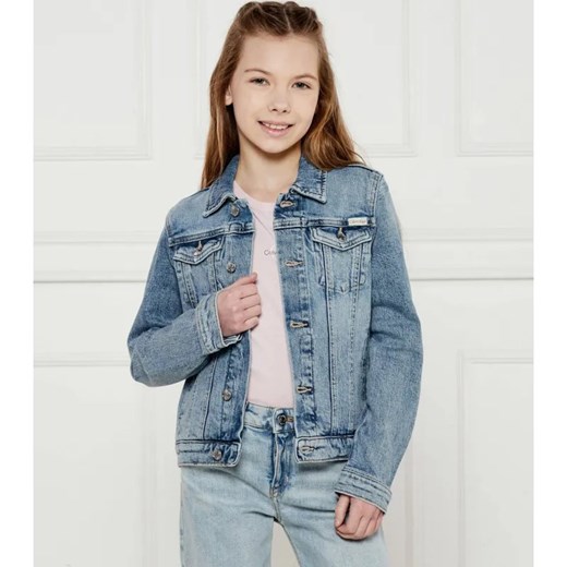 Calvin Klein Jeans Kurtka jeansowa | Regular Fit ze sklepu Gomez Fashion Store w kategorii Kurtki dziewczęce - zdjęcie 184517612