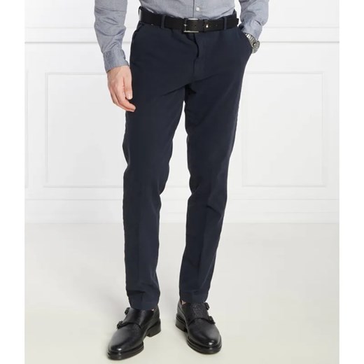 BOSS BLACK Spodnie chino Kaito1 | Slim Fit ze sklepu Gomez Fashion Store w kategorii Spodnie męskie - zdjęcie 184517623