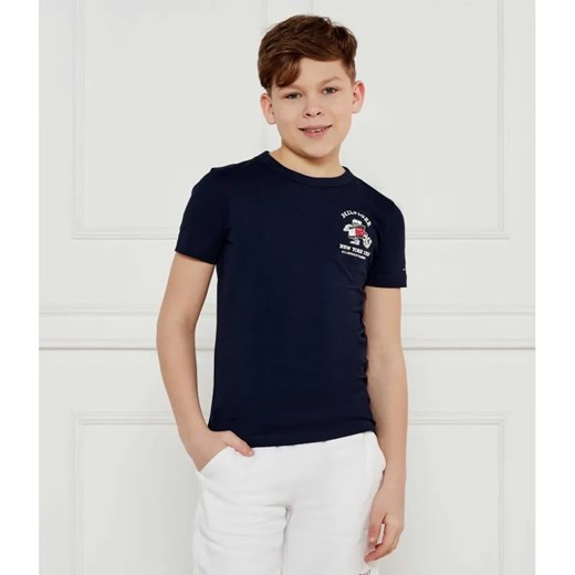 Tommy Hilfiger T-shirt | Regular Fit ze sklepu Gomez Fashion Store w kategorii T-shirty chłopięce - zdjęcie 184517680