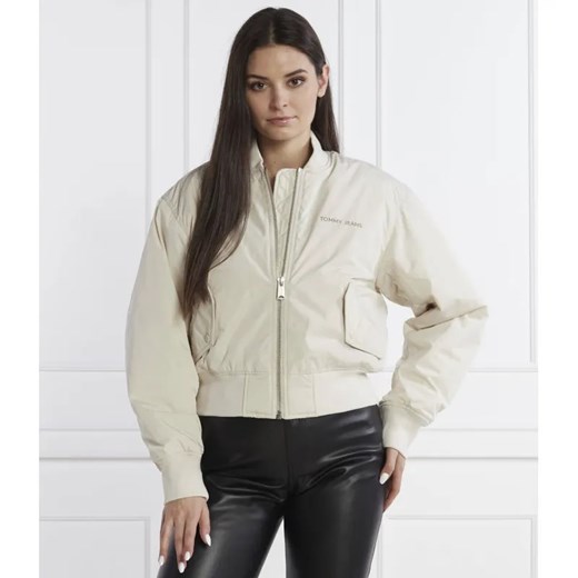 Tommy Jeans Kurtka bomber | Cropped Fit ze sklepu Gomez Fashion Store w kategorii Kurtki damskie - zdjęcie 184517691
