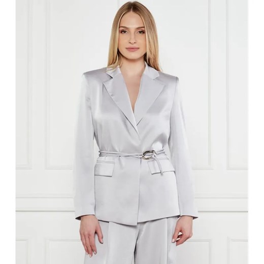 Liu Jo Satynowy żakiet | Regular Fit ze sklepu Gomez Fashion Store w kategorii Marynarki damskie - zdjęcie 184517722