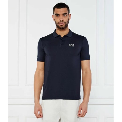 EA7 Polo | Regular Fit ze sklepu Gomez Fashion Store w kategorii T-shirty męskie - zdjęcie 184517793