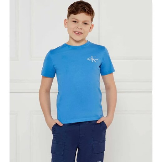 Calvin Klein Jeans T-shirt | Regular Fit ze sklepu Gomez Fashion Store w kategorii T-shirty chłopięce - zdjęcie 184517852