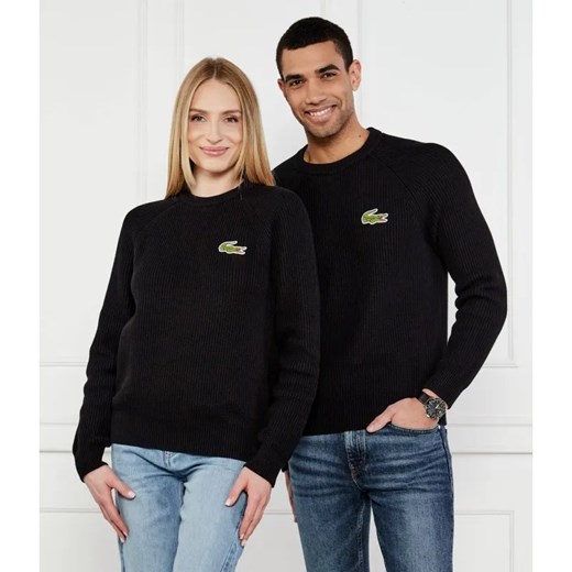 Lacoste Sweter | Classic fit ze sklepu Gomez Fashion Store w kategorii Swetry damskie - zdjęcie 184517860