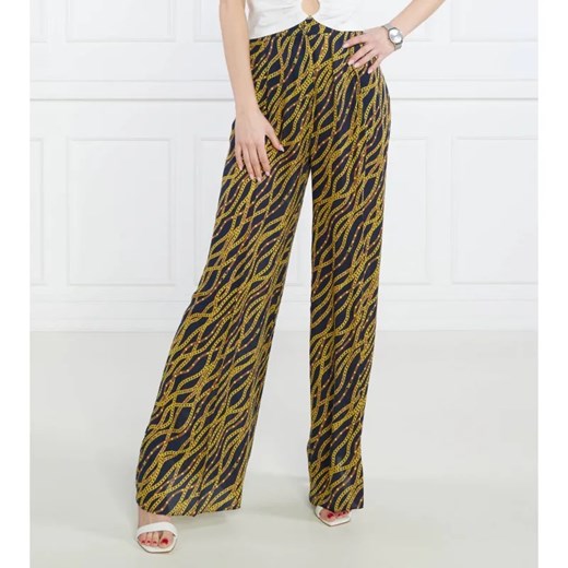 Michael Kors Spodnie | Loose fit | z dodatkiem jedwabiu Michael Kors 38 promocja Gomez Fashion Store