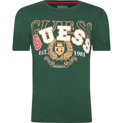 Guess T-shirt | Regular Fit ze sklepu Gomez Fashion Store w kategorii T-shirty chłopięce - zdjęcie 184517900