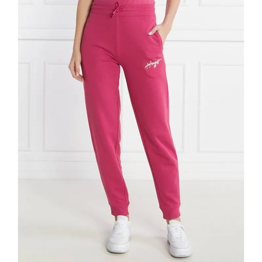 HUGO Spodnie dresowe Easy Jogger 3 | Relaxed fit ze sklepu Gomez Fashion Store w kategorii Spodnie damskie - zdjęcie 184518112