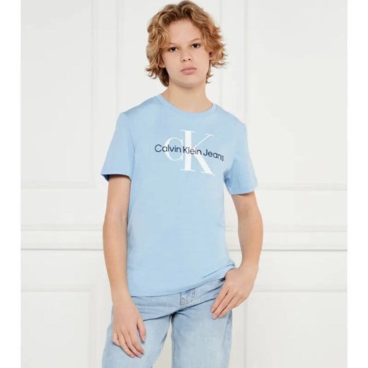 Calvin Klein Jeans T-shirt | Regular Fit ze sklepu Gomez Fashion Store w kategorii T-shirty chłopięce - zdjęcie 184518114