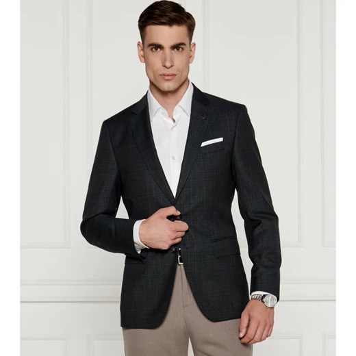 BOSS BLACK Wełniana marynarka H-Hutson | Slim Fit ze sklepu Gomez Fashion Store w kategorii Marynarki męskie - zdjęcie 184518152