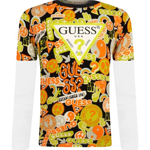 Guess Longsleeve | Regular Fit ze sklepu Gomez Fashion Store w kategorii T-shirty chłopięce - zdjęcie 184518213