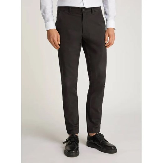 Calvin Klein Spodnie chino | Slim Fit | stretch ze sklepu Gomez Fashion Store w kategorii Spodnie męskie - zdjęcie 184518224