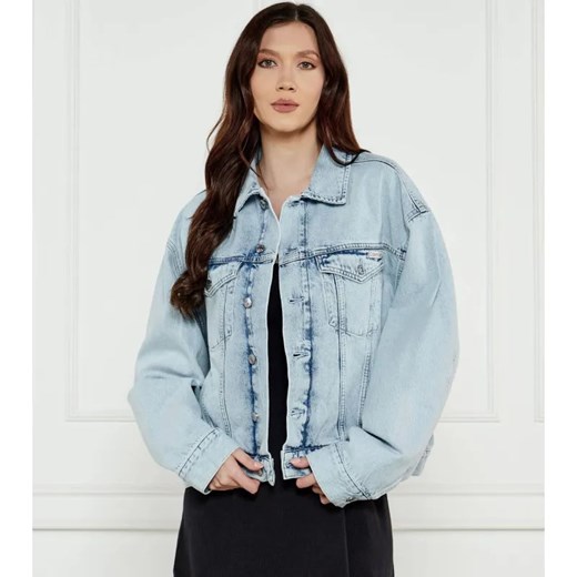 Calvin Klein Jeans Kurtka jeansowa | Loose fit ze sklepu Gomez Fashion Store w kategorii Kurtki damskie - zdjęcie 184518262