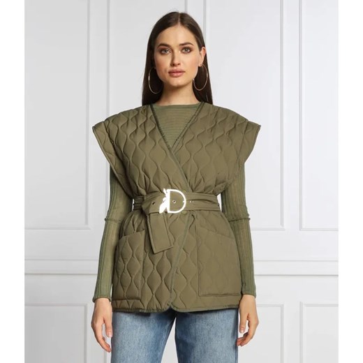 Patrizia Pepe Bezrękawnik | Regular Fit ze sklepu Gomez Fashion Store w kategorii Kamizelki damskie - zdjęcie 184518280