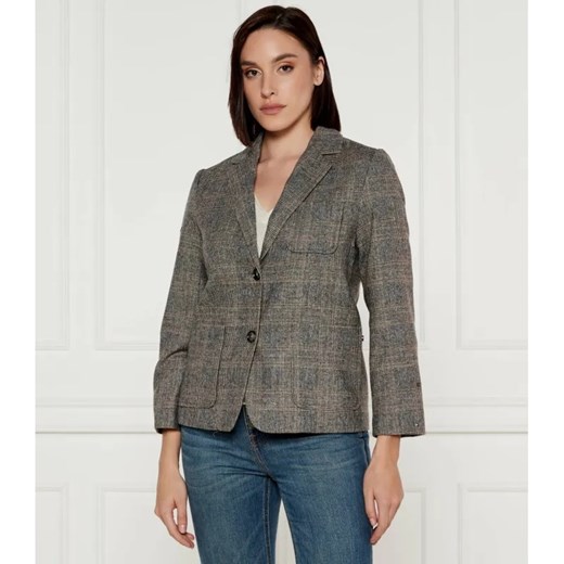 Tommy Hilfiger Wełniana marynarka | Loose fit Tommy Hilfiger 40 okazja Gomez Fashion Store