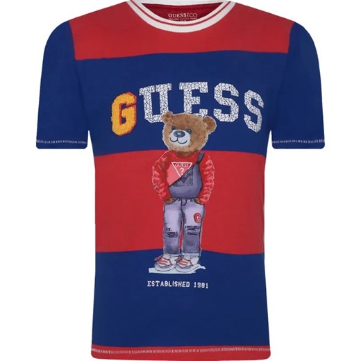 Guess T-shirt | Regular Fit ze sklepu Gomez Fashion Store w kategorii T-shirty chłopięce - zdjęcie 184518390