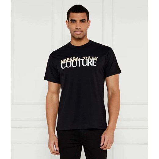 Versace Jeans Couture T-shirt | Regular Fit ze sklepu Gomez Fashion Store w kategorii T-shirty męskie - zdjęcie 184518544