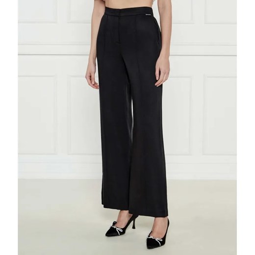Karl Lagerfeld Spodnie EVERYDAY | flare fit ze sklepu Gomez Fashion Store w kategorii Spodnie damskie - zdjęcie 184518580