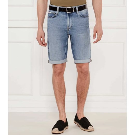 Calvin Klein Jeans Jeansowe szorty | Slim Fit ze sklepu Gomez Fashion Store w kategorii Spodenki męskie - zdjęcie 184518592