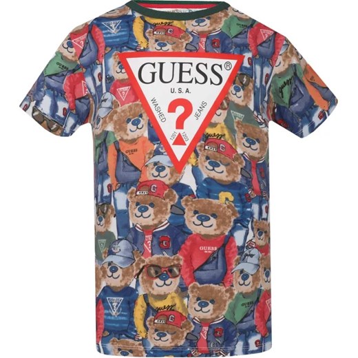 Guess T-shirt | Regular Fit ze sklepu Gomez Fashion Store w kategorii T-shirty chłopięce - zdjęcie 184518623