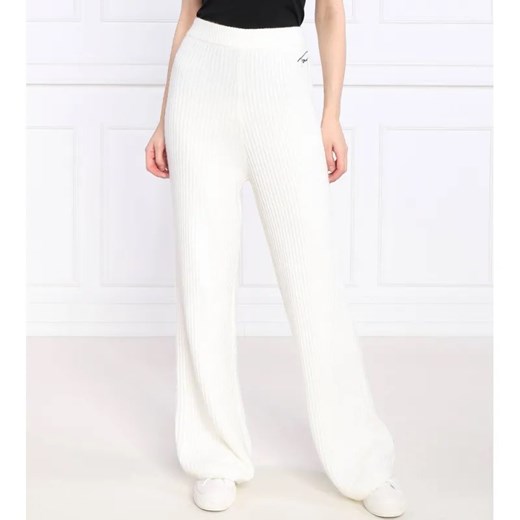 Tommy Jeans Spodnie dzianinowe | Relaxed fit ze sklepu Gomez Fashion Store w kategorii Spodnie damskie - zdjęcie 184518713
