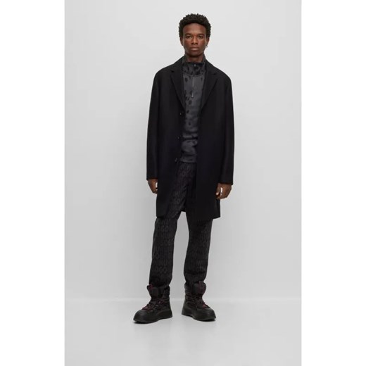 HUGO Wełniany płaszcz malto | z dodatkiem kaszmiru ze sklepu Gomez Fashion Store w kategorii Płaszcze męskie - zdjęcie 184518730