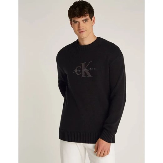 Calvin Klein Jeans Sweter | Regular Fit ze sklepu Gomez Fashion Store w kategorii Swetry męskie - zdjęcie 184518743