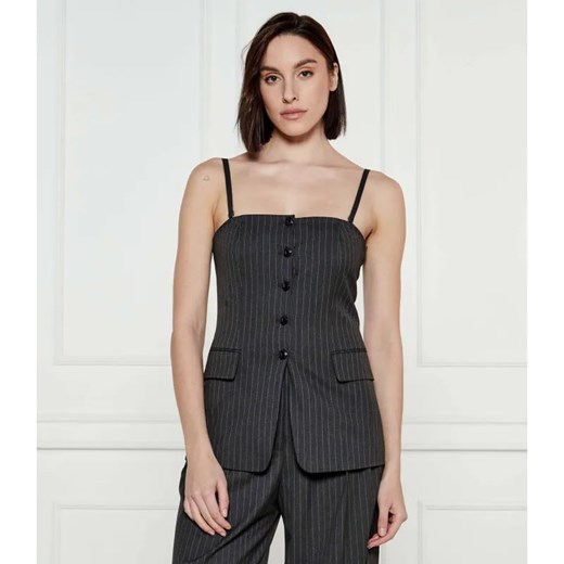 HUGO Top Asiane | Regular Fit ze sklepu Gomez Fashion Store w kategorii Kamizelki damskie - zdjęcie 184518760