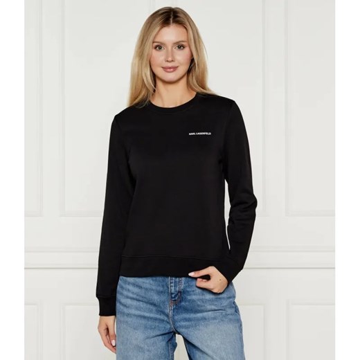 Karl Lagerfeld Bluza | Regular Fit ze sklepu Gomez Fashion Store w kategorii Bluzy damskie - zdjęcie 184518764