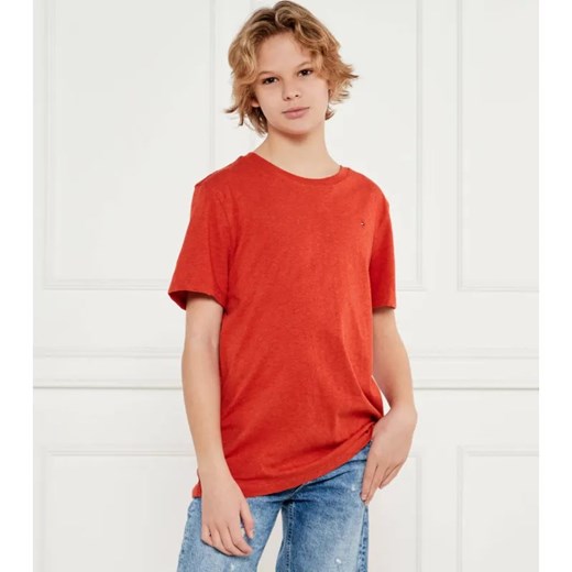 Tommy Hilfiger T-shirt | Regular Fit ze sklepu Gomez Fashion Store w kategorii T-shirty chłopięce - zdjęcie 184518831