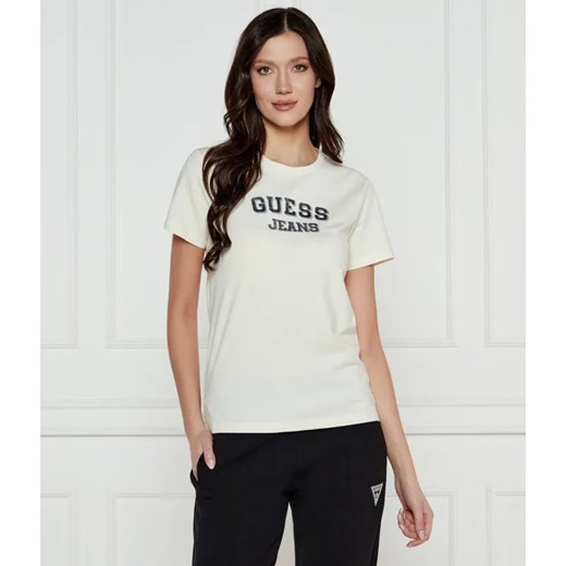 Guess Jeans T-shirt | Regular Fit ze sklepu Gomez Fashion Store w kategorii Bluzki damskie - zdjęcie 184518874